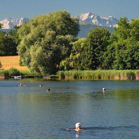 Bergblick Appartement Weilheim in Oberbayern Buitenkant foto