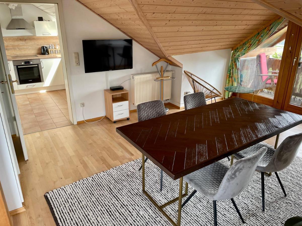 Bergblick Appartement Weilheim in Oberbayern Buitenkant foto