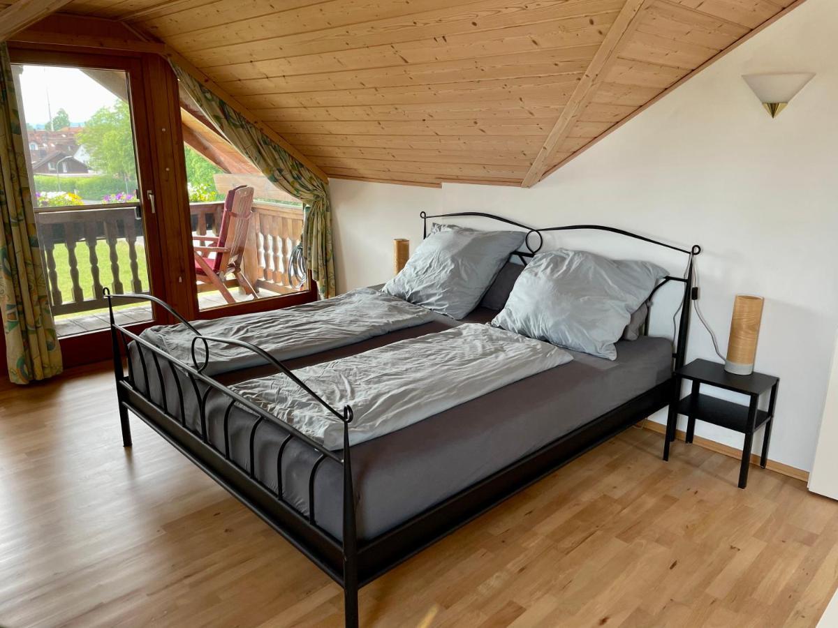 Bergblick Appartement Weilheim in Oberbayern Buitenkant foto