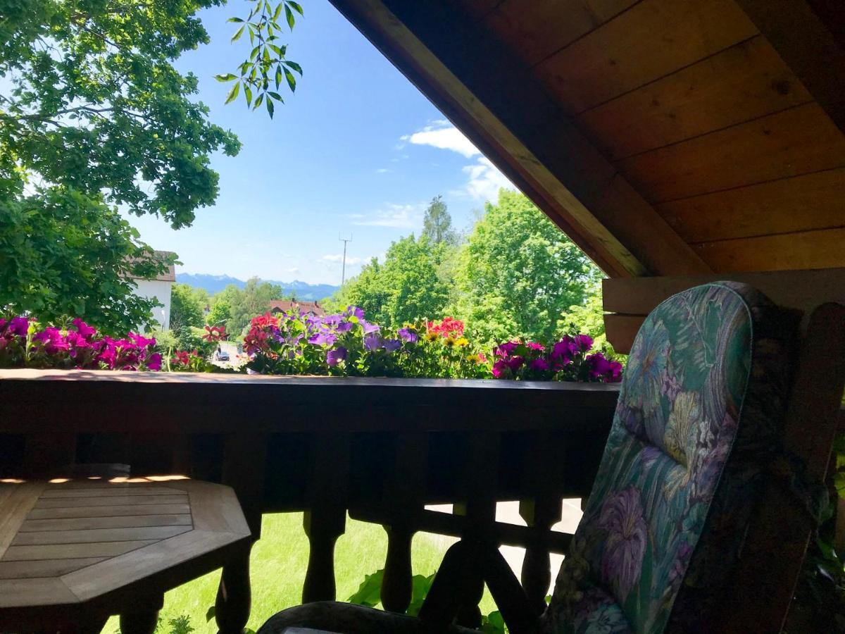 Bergblick Appartement Weilheim in Oberbayern Buitenkant foto